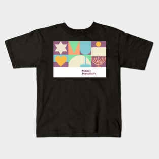 Happy Hanukkah Card Kids T-Shirt